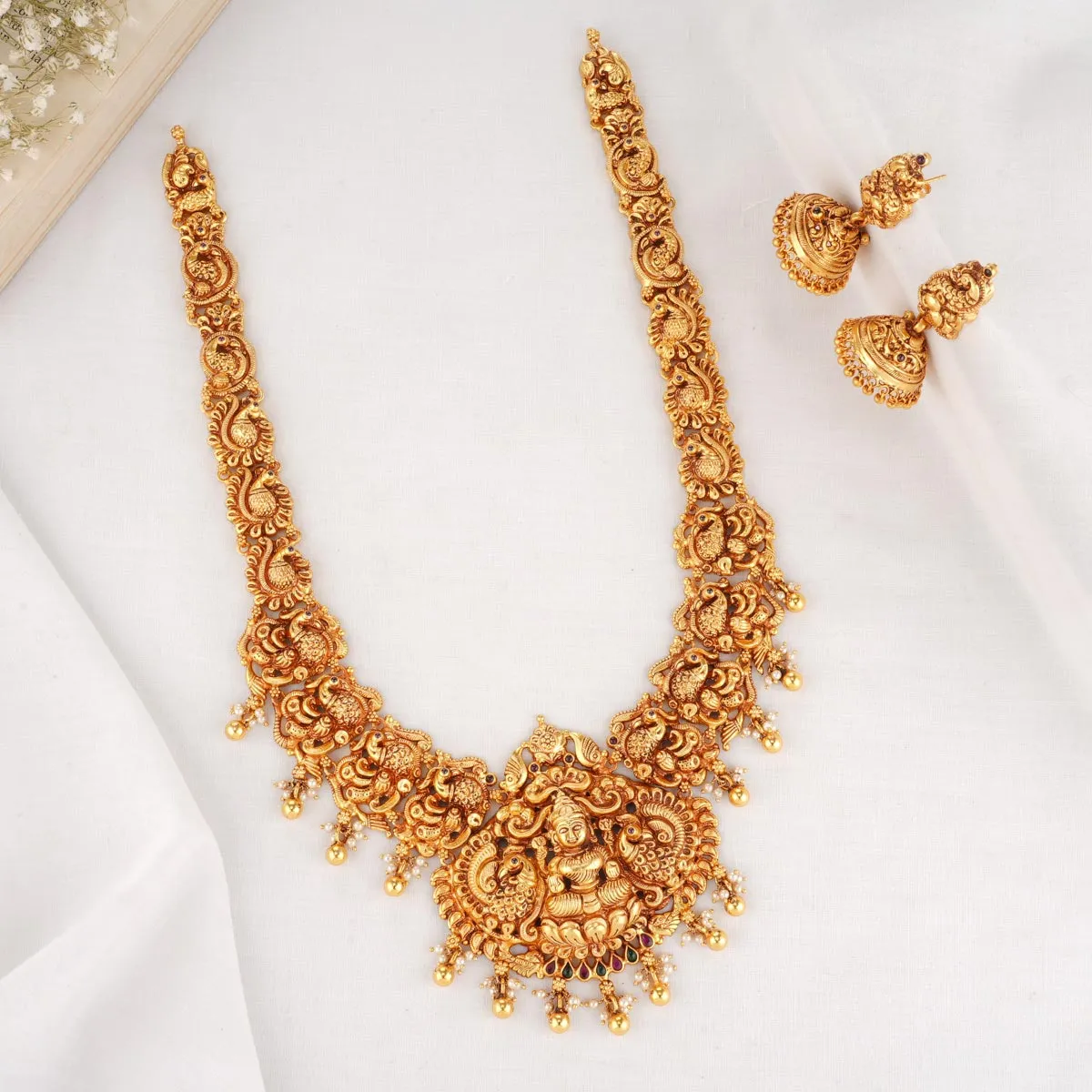 Lalitashri Nagas Long Necklace Set