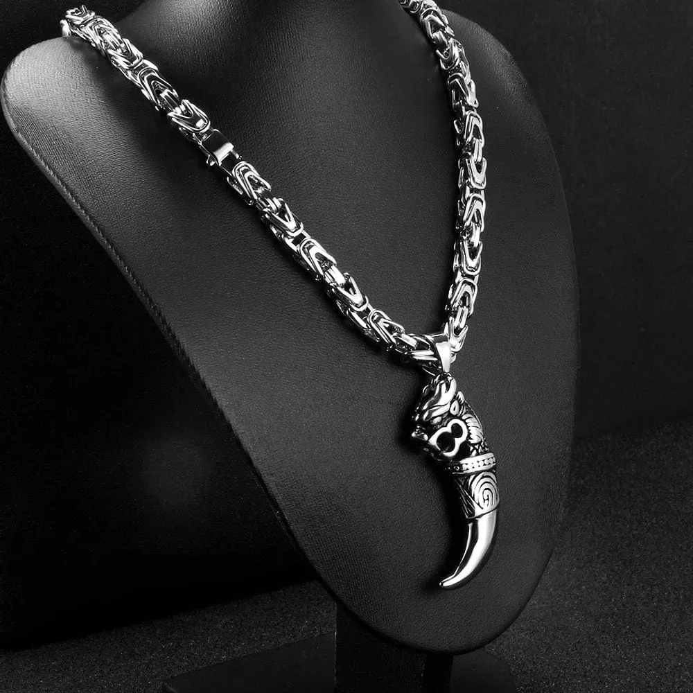 LION'S CLAW EMPEROR CHAIN NECKLACE