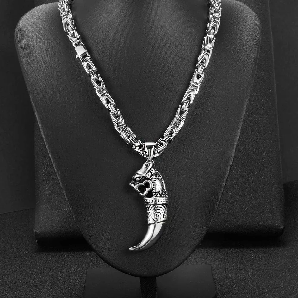 LION'S CLAW EMPEROR CHAIN NECKLACE