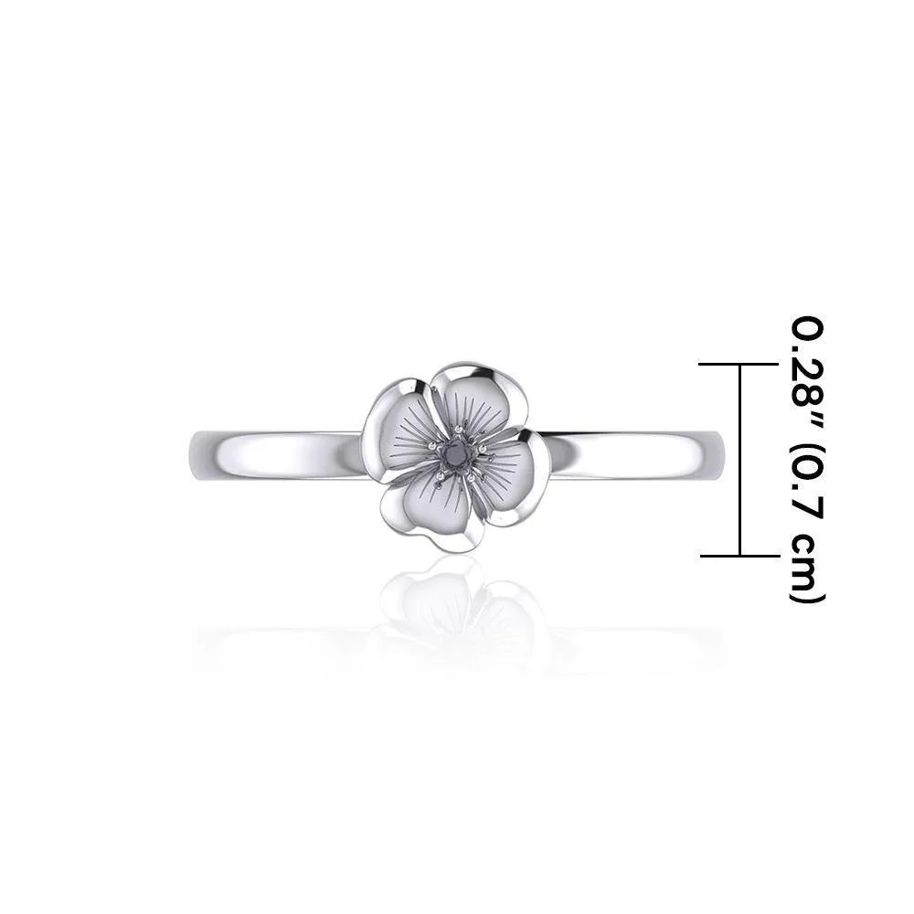 Little Flower Silver Ring TRI1873