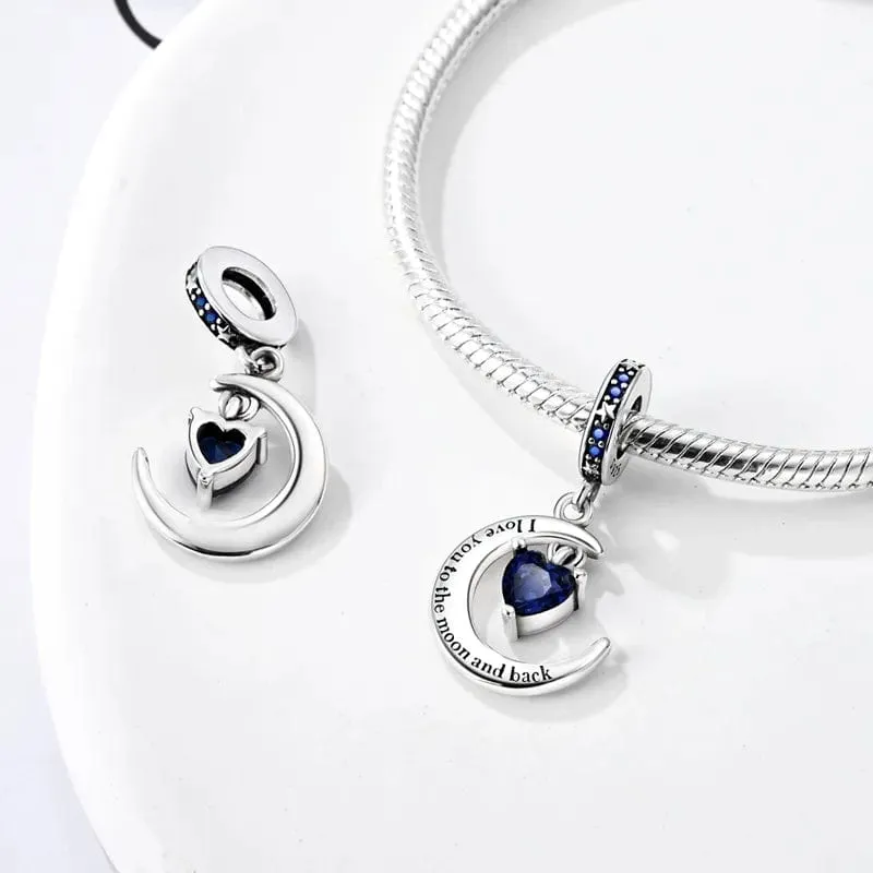 Love You To The Moon And Back Charm
