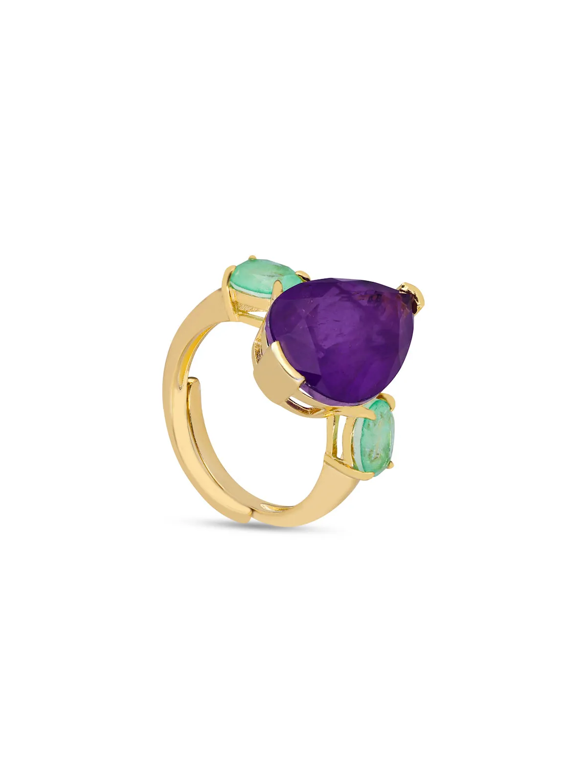 Majestic Mosaic Cocktail Ring