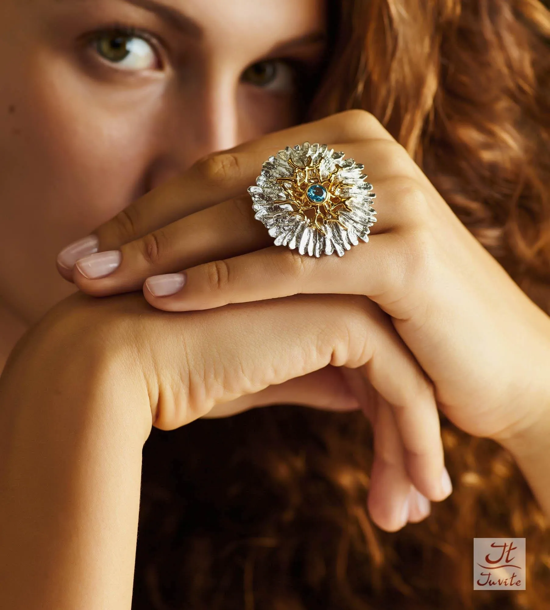 Majestic Vine Sterling Silver Ring