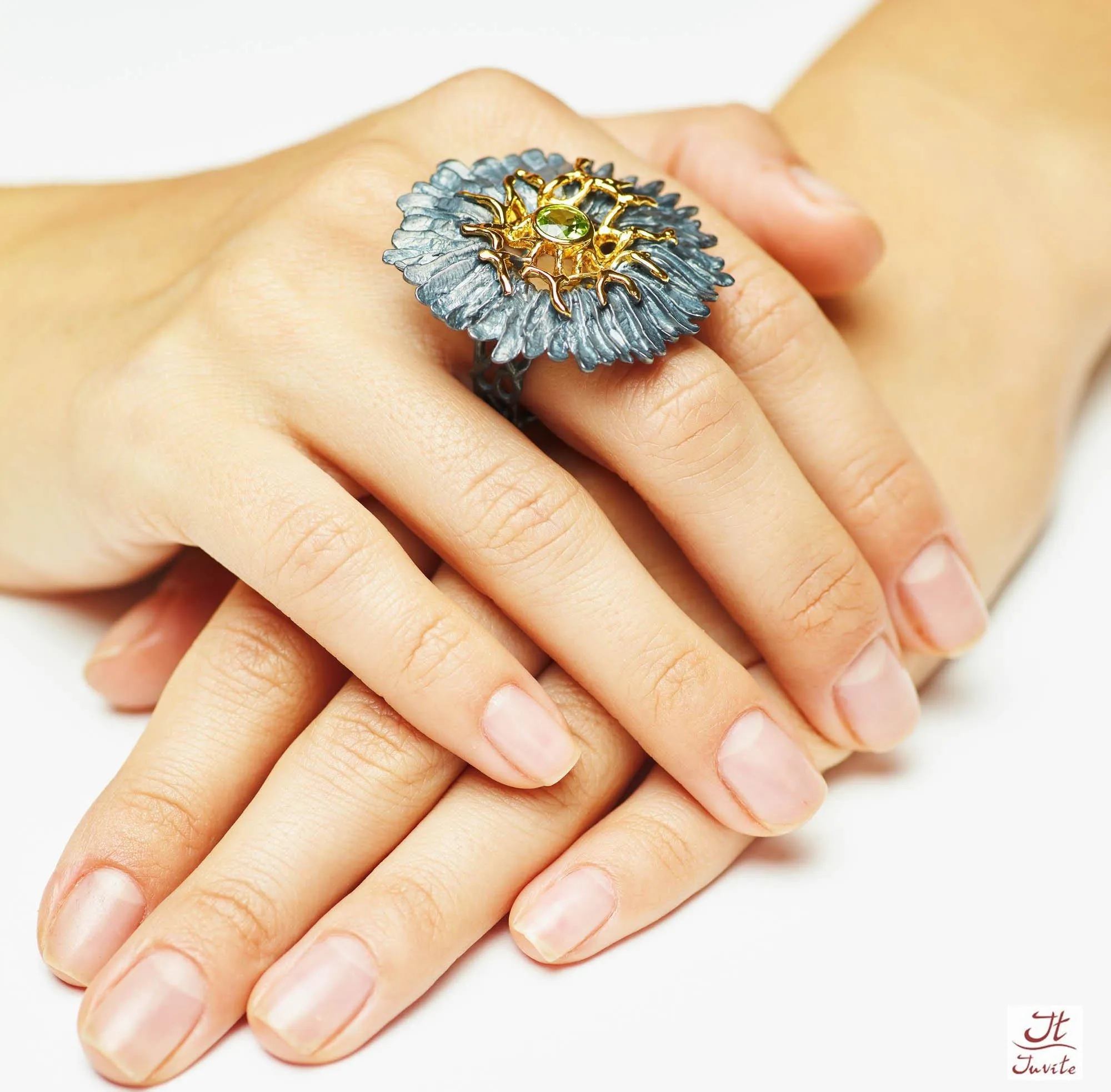 Majestic Vine Sterling Silver Ring
