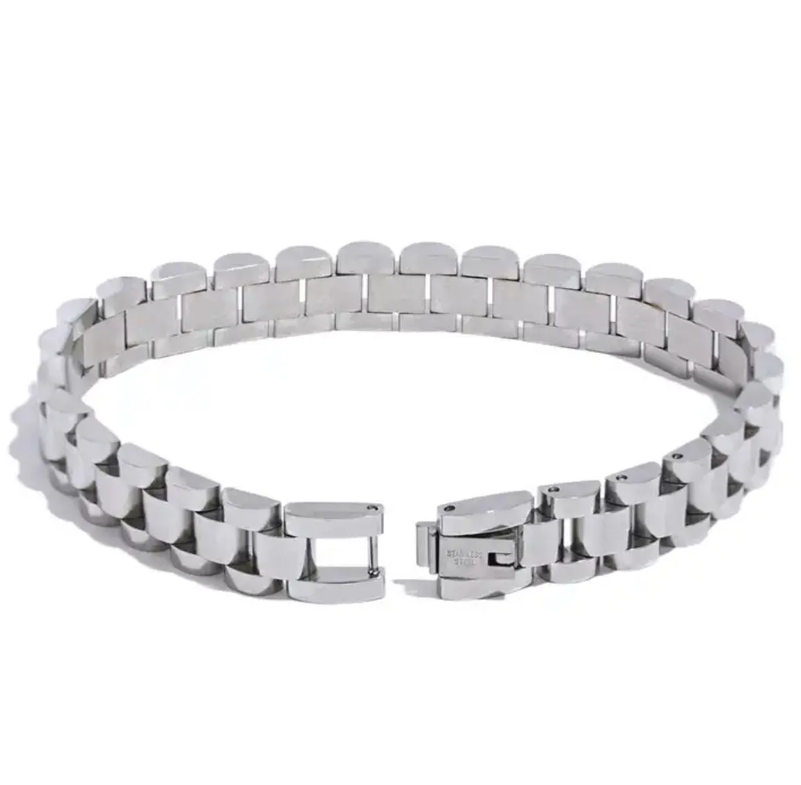 Marco Watch Strap Bracelet - 18K Gold Coated