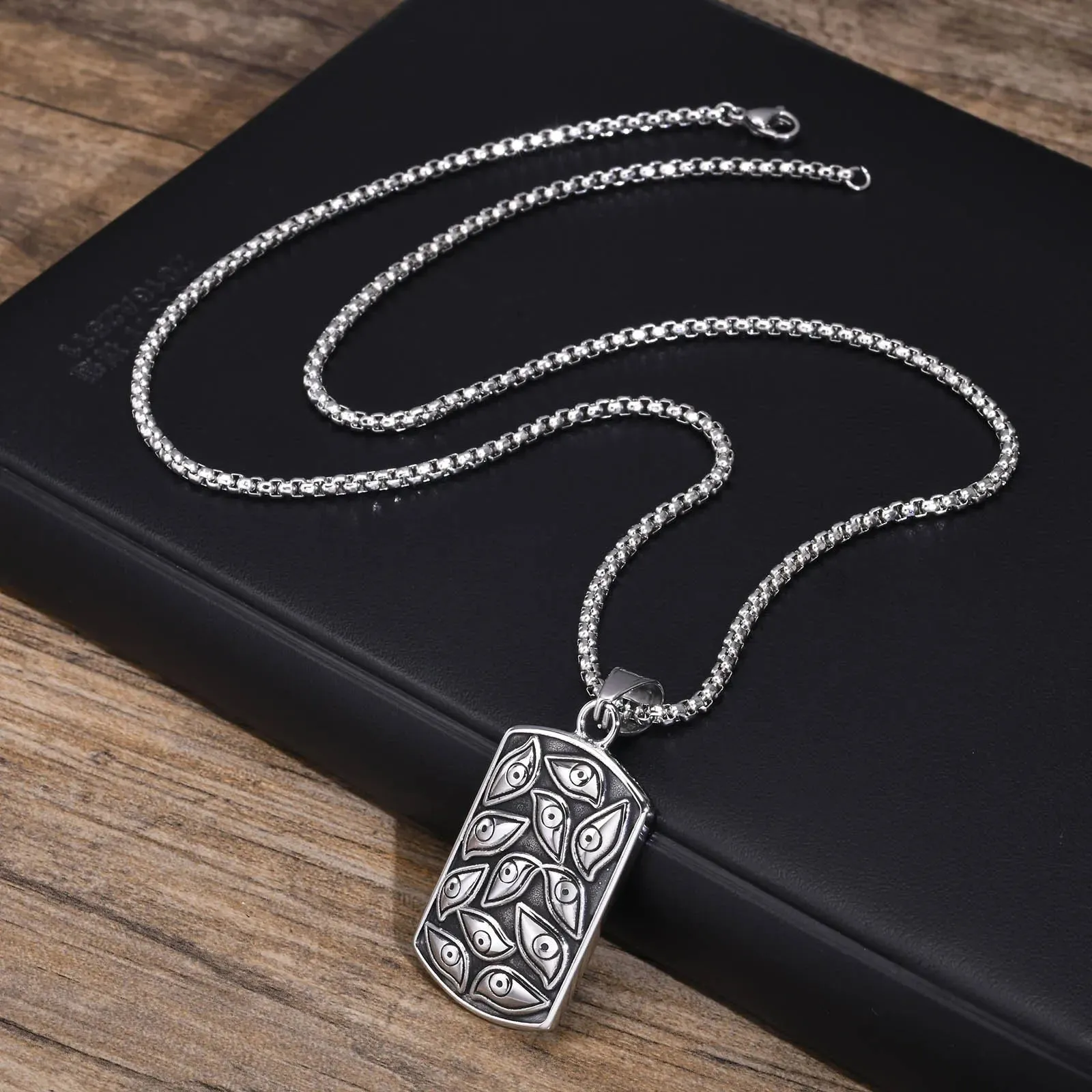 Men's Gothic Eye of the Devil Necklaces