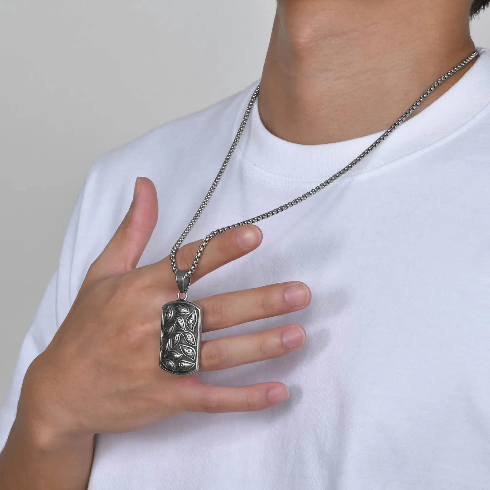 Men's Gothic Eye of the Devil Necklaces