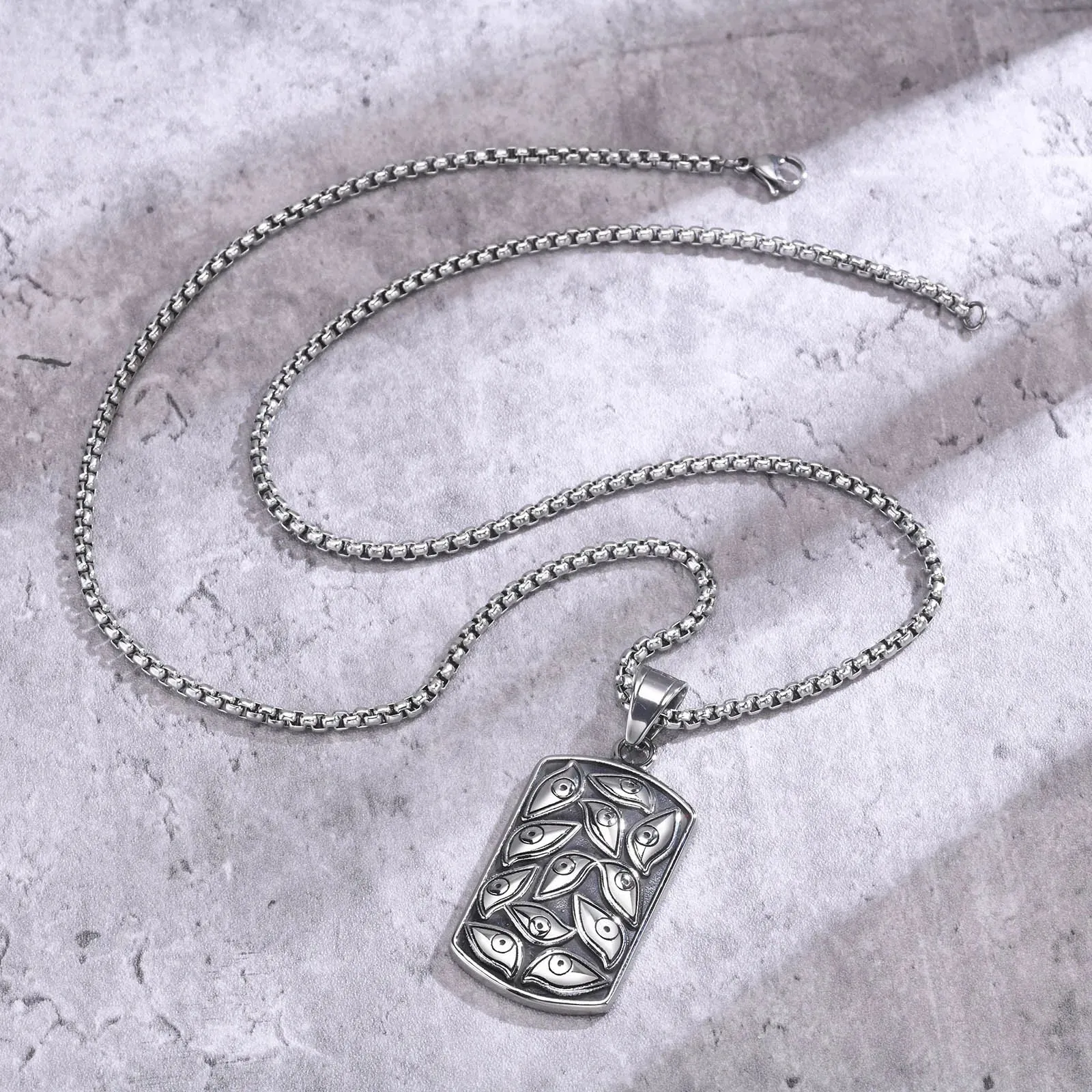 Men's Gothic Eye of the Devil Necklaces