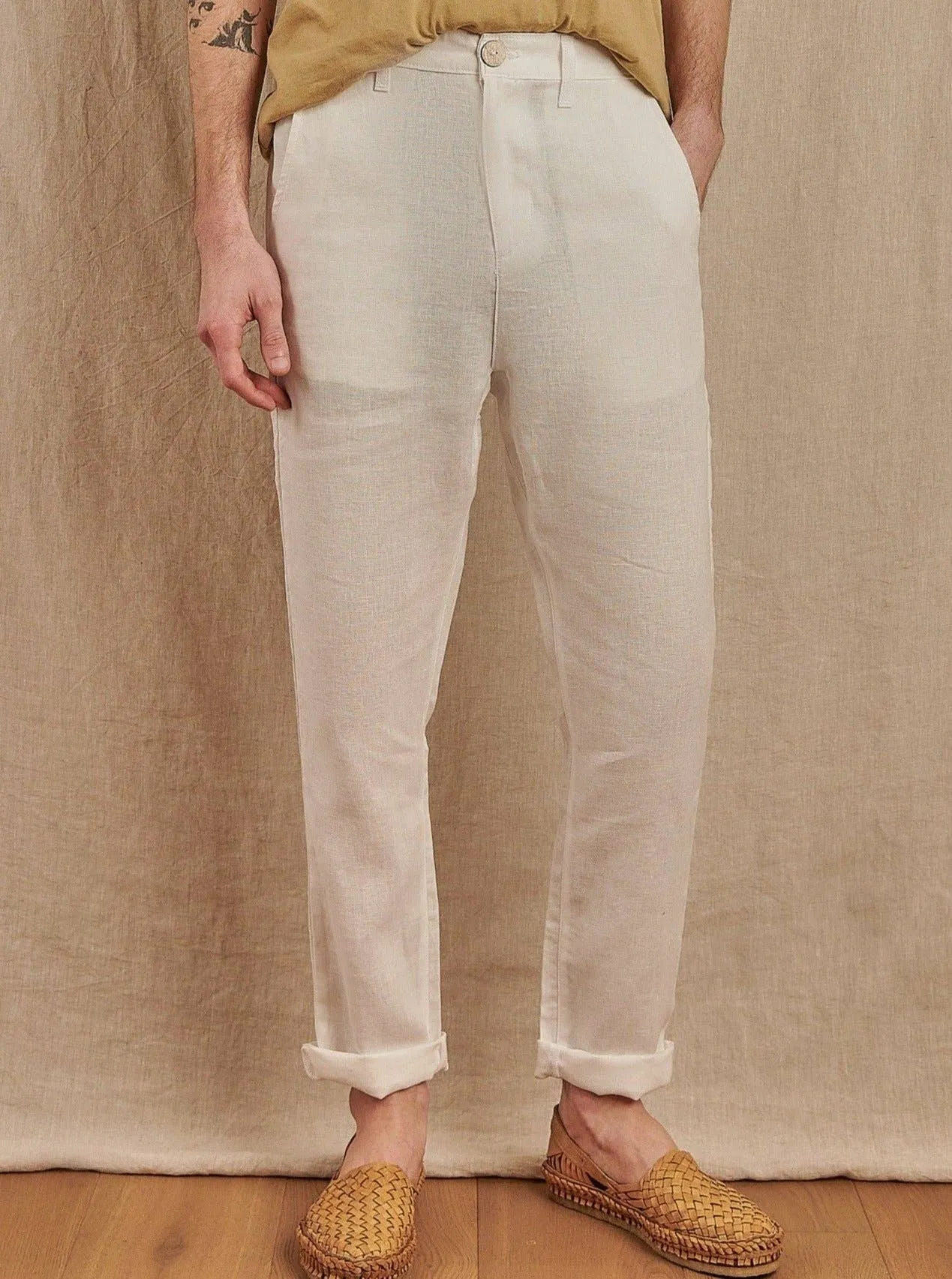 Men's Tonga Linen Trouser