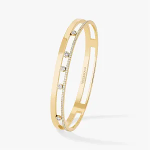 Messika Move Romane Bangle in 18k Gold & 0.72ct Diamonds