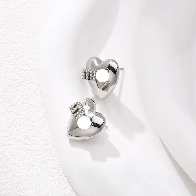 Miu silver needle studs