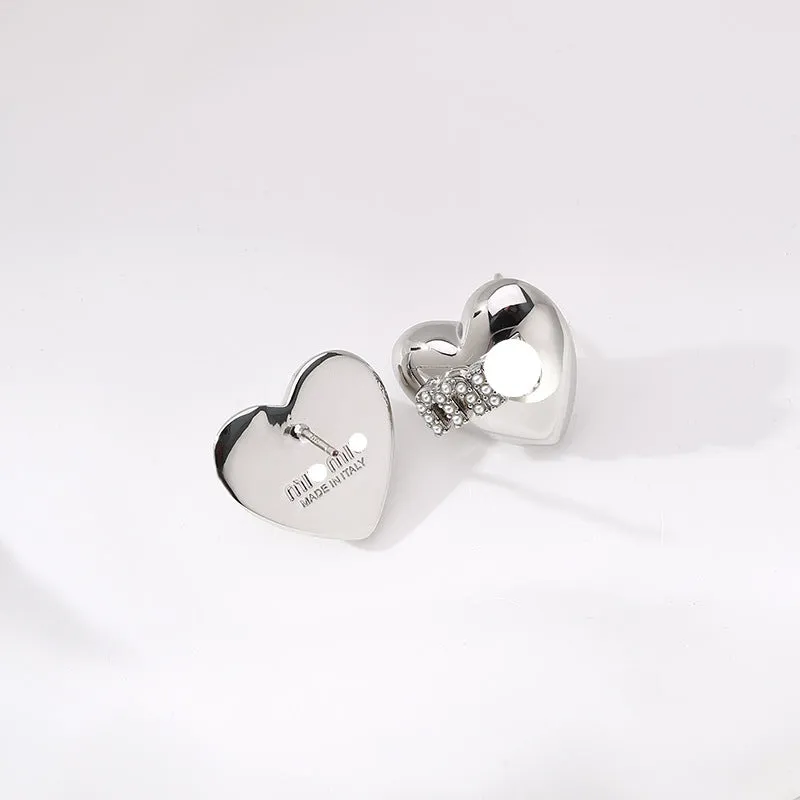 Miu silver needle studs