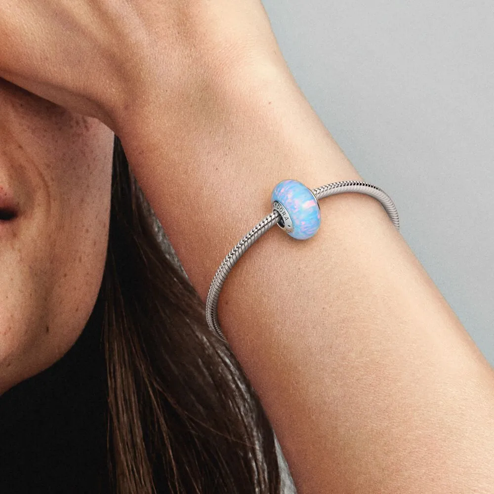 Opalescent Ocean Blue Charm