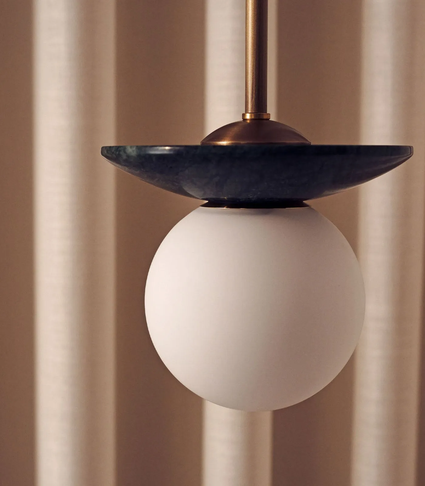 Orbit Stone Pendant Light