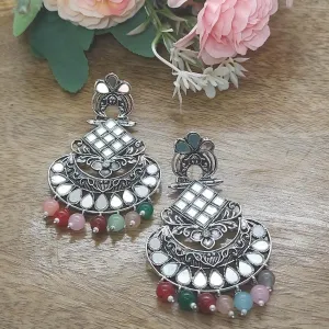 PARIDA-CONTEMPORARY MIRROR EARRINGS