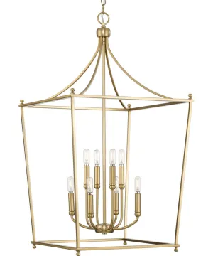 Parkhurst 8-Light New Traditional  Chandelier Foyer Light Brushed Bronze