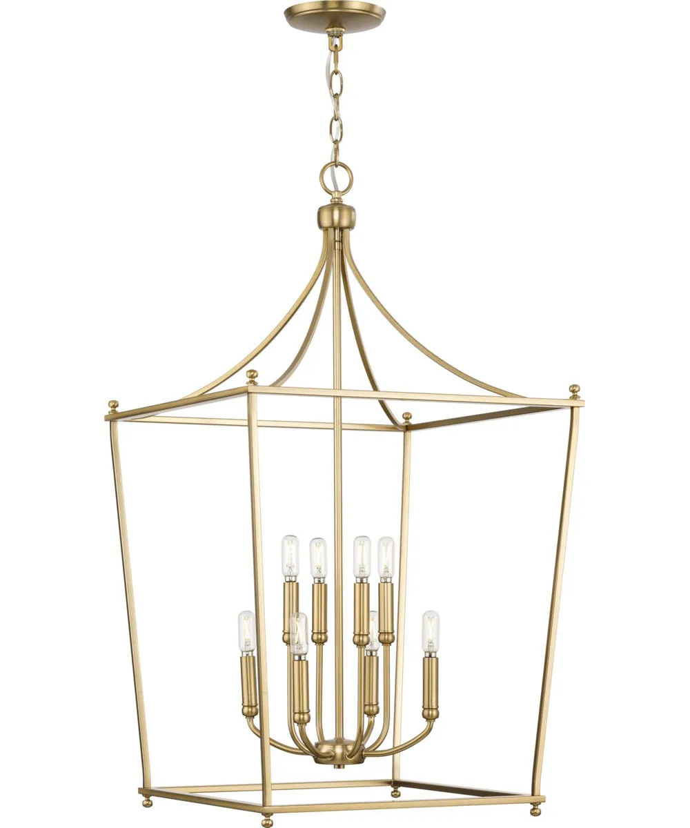 Parkhurst 8-Light New Traditional  Chandelier Foyer Light Brushed Bronze