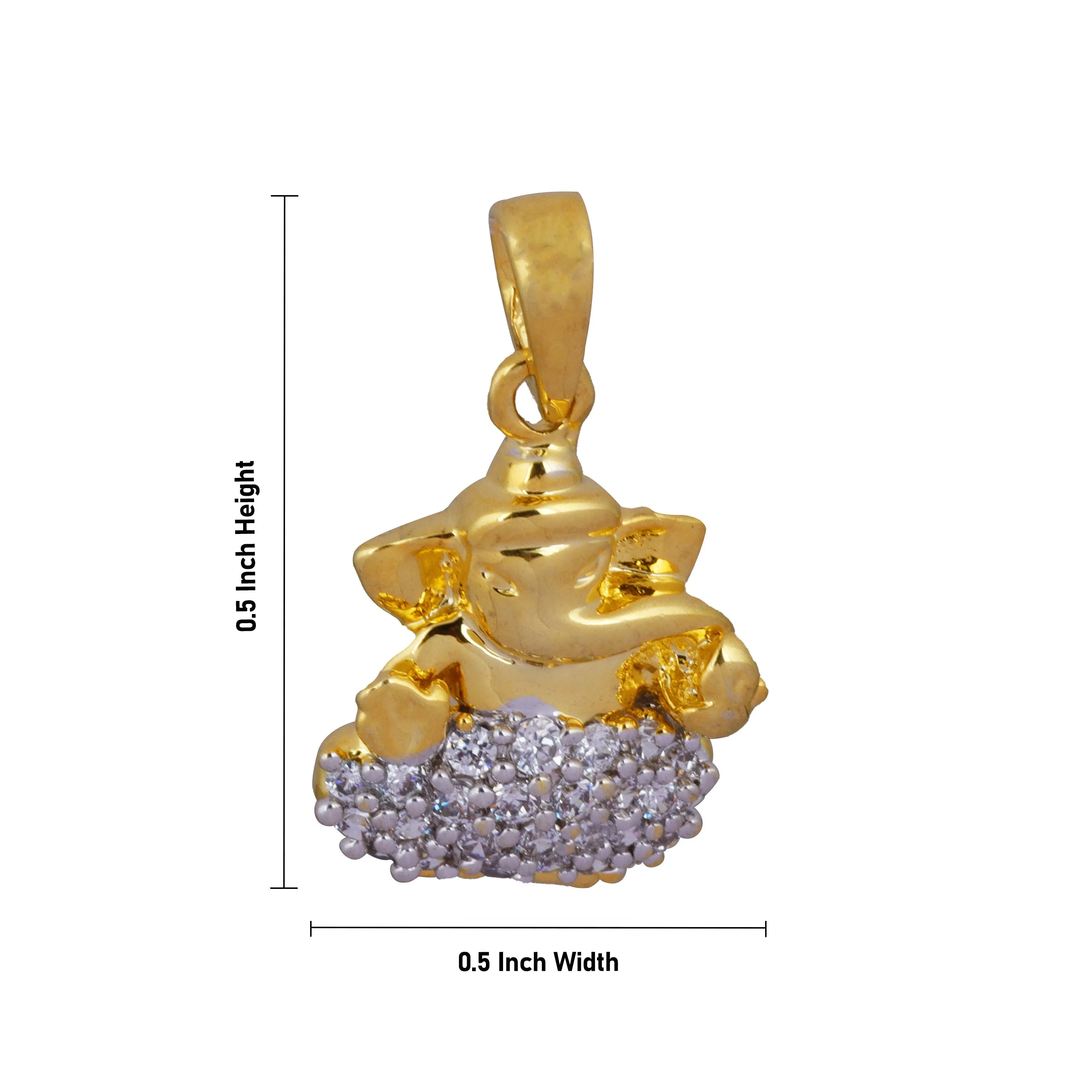 Pendant - 0.5 Inch | Dollar/ Locket for Men & Women