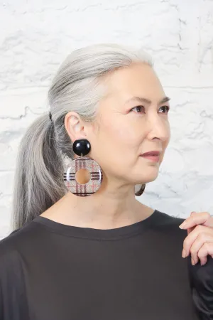Sally Bass Contemporary Clip-On Earrings