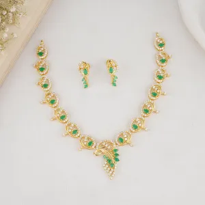 Samiktha Short Necklace Set