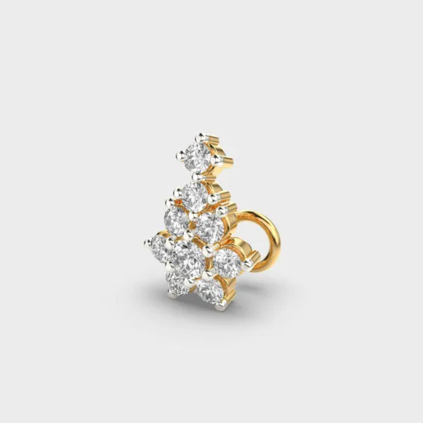 Shimmering Beauty Diamond Nosepin
