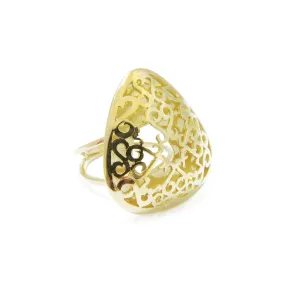 Solsiticio Gold Ring