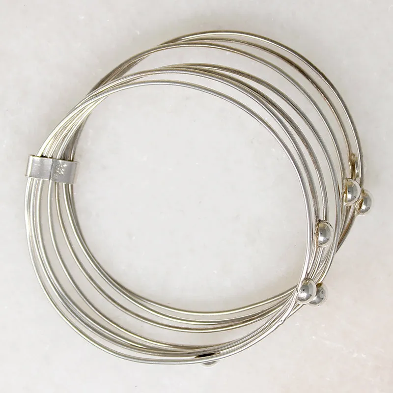 Sophisticated & Kinetic Sterling Silver Bracelet