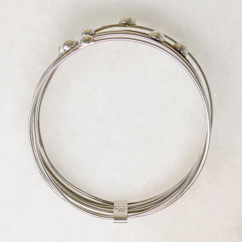 Sophisticated & Kinetic Sterling Silver Bracelet