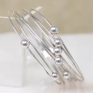 Sophisticated & Kinetic Sterling Silver Bracelet