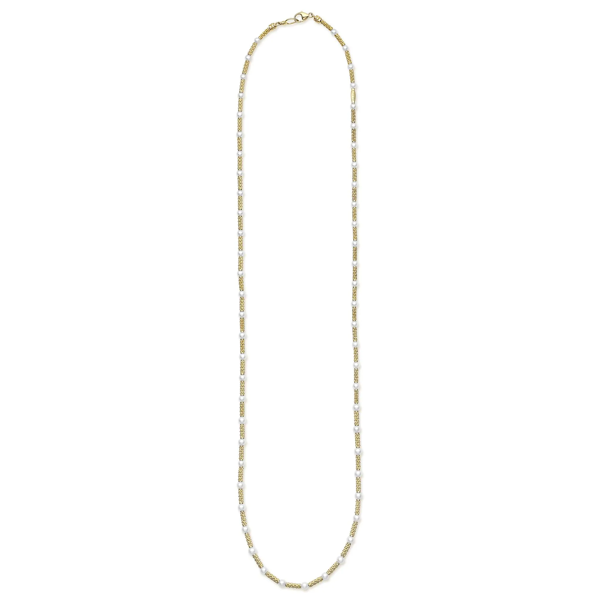 Studio 18K Caviar Gold Pearl Necklace