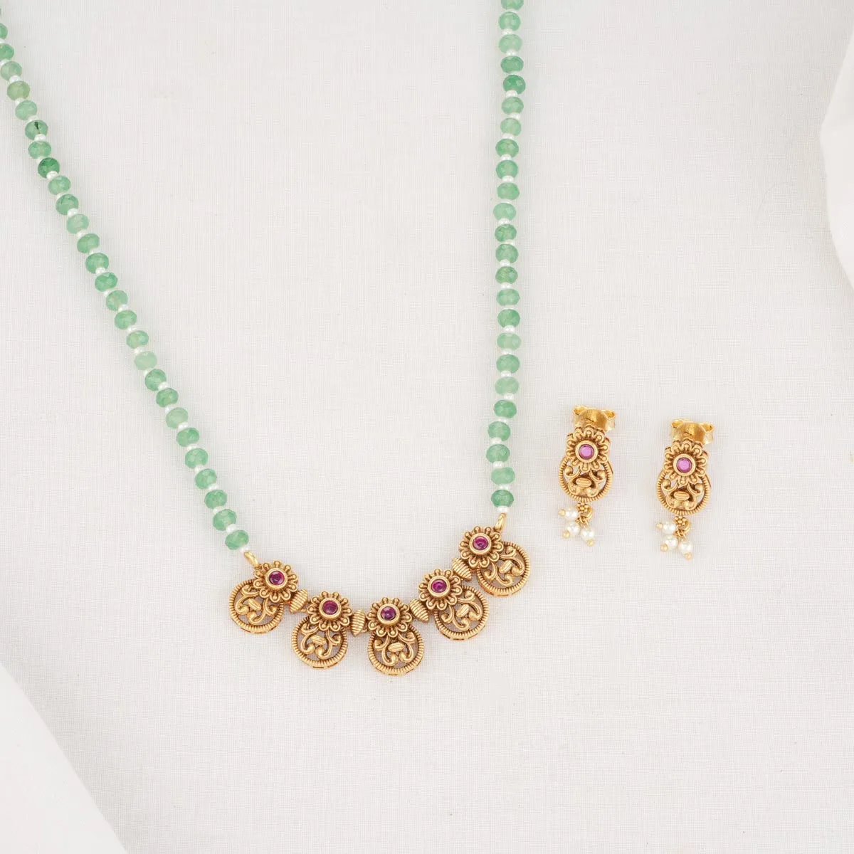 Tanisha Long Necklace Set