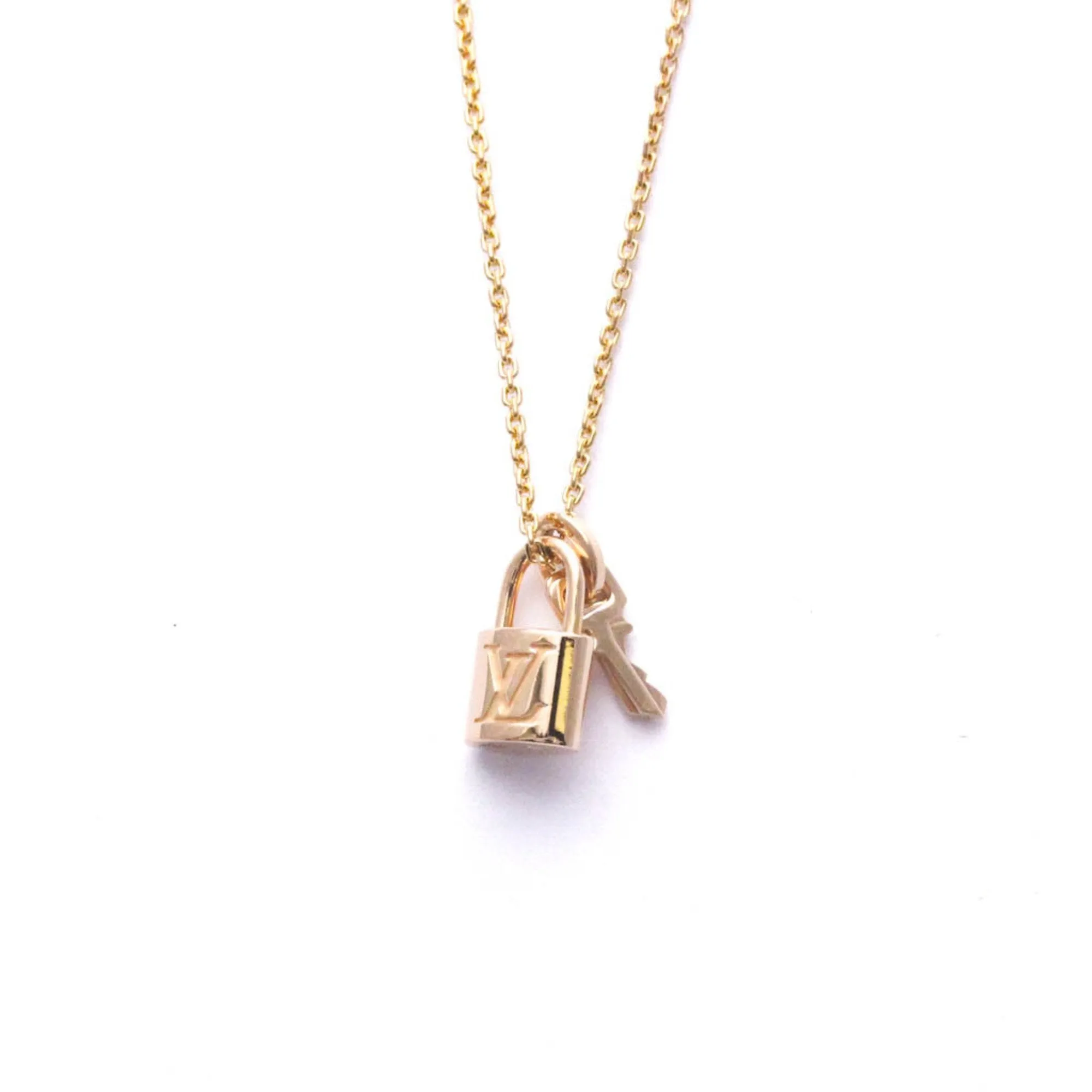 Trendy Inspired Louis Vuitton Lockit Necklace