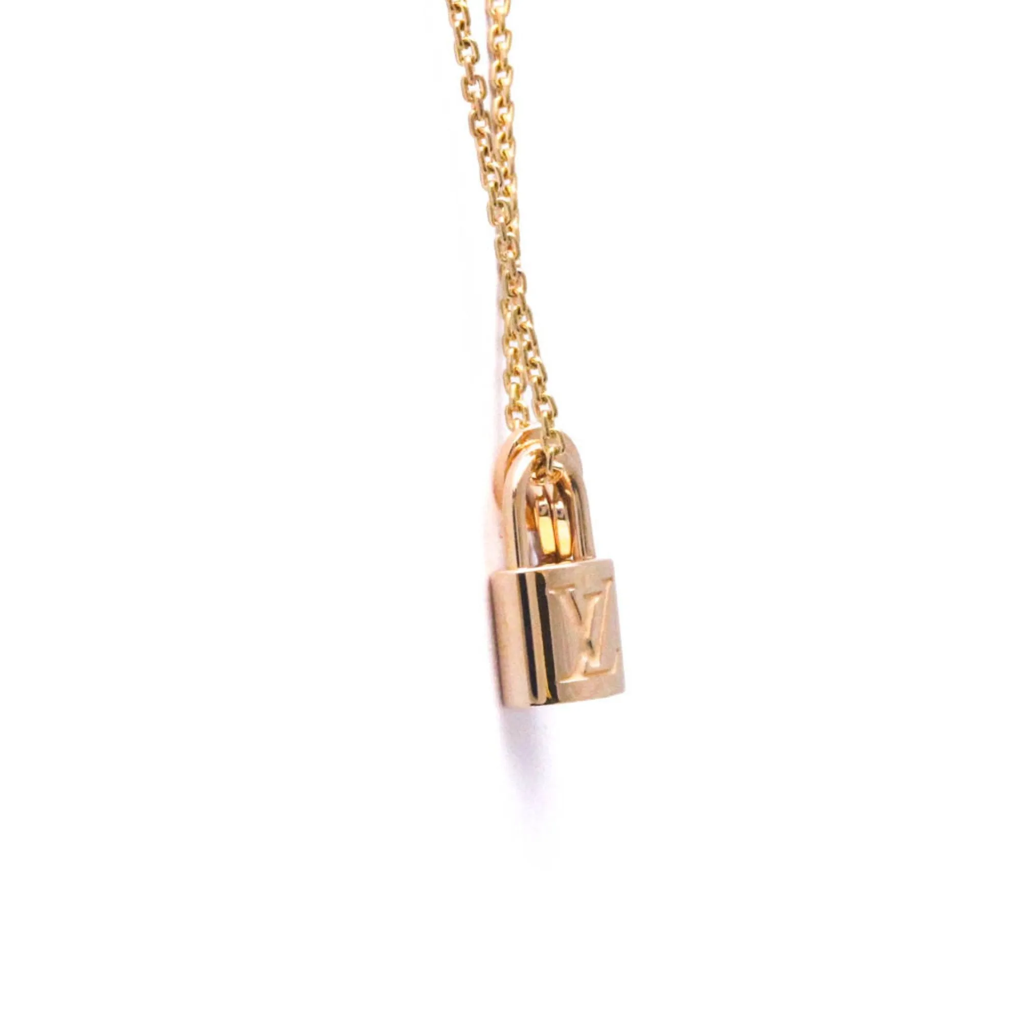 Trendy Inspired Louis Vuitton Lockit Necklace