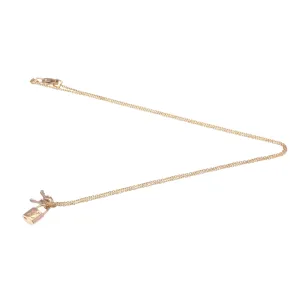 Trendy Inspired Louis Vuitton Lockit Necklace