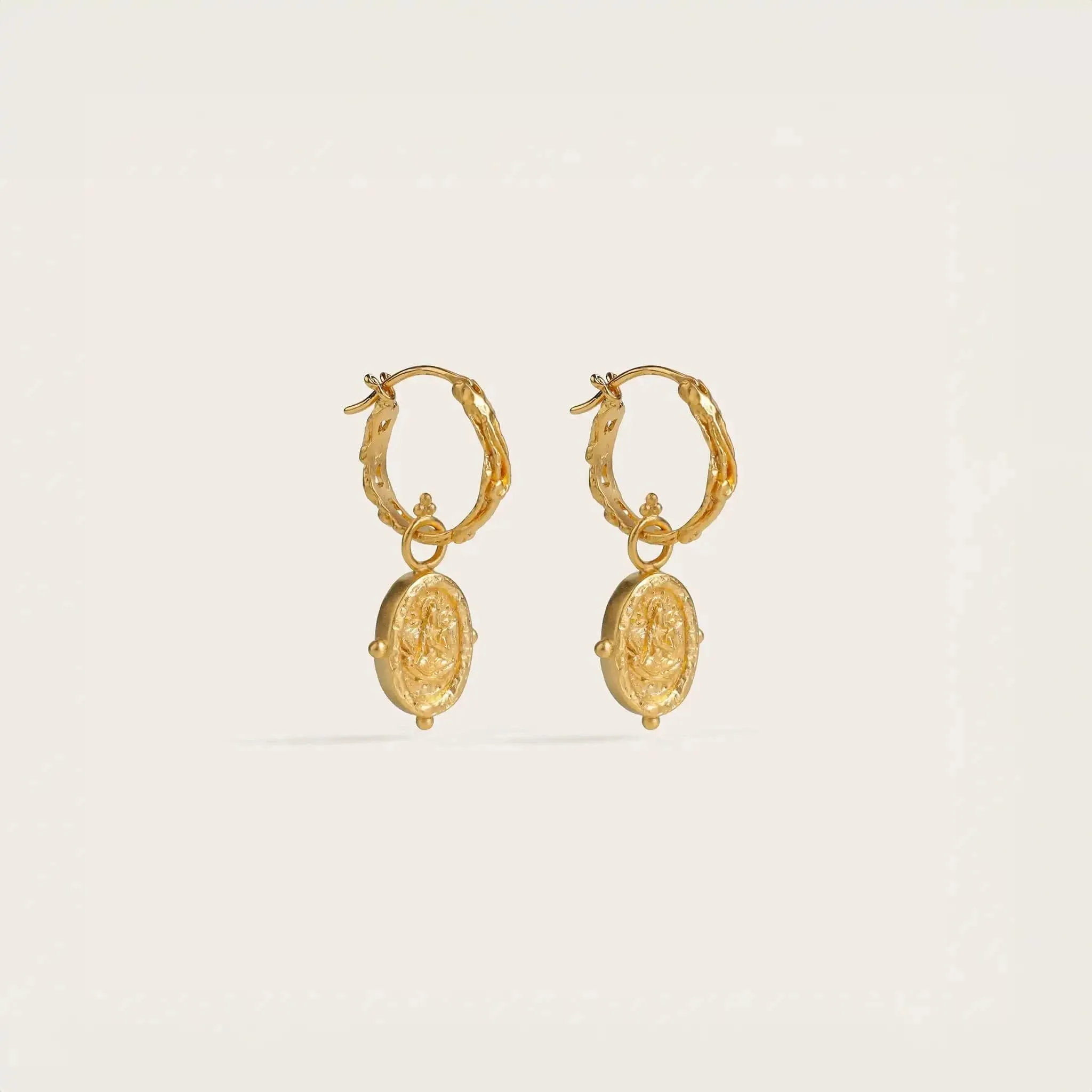 Unbroken Light • Hoop Earrings