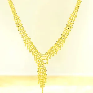 Unique Sweet Precious Lace Waterfall Fringed Necklace Model-30