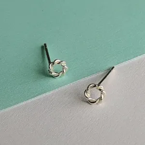 Vurchoo Vintage Stacker Silver Studs