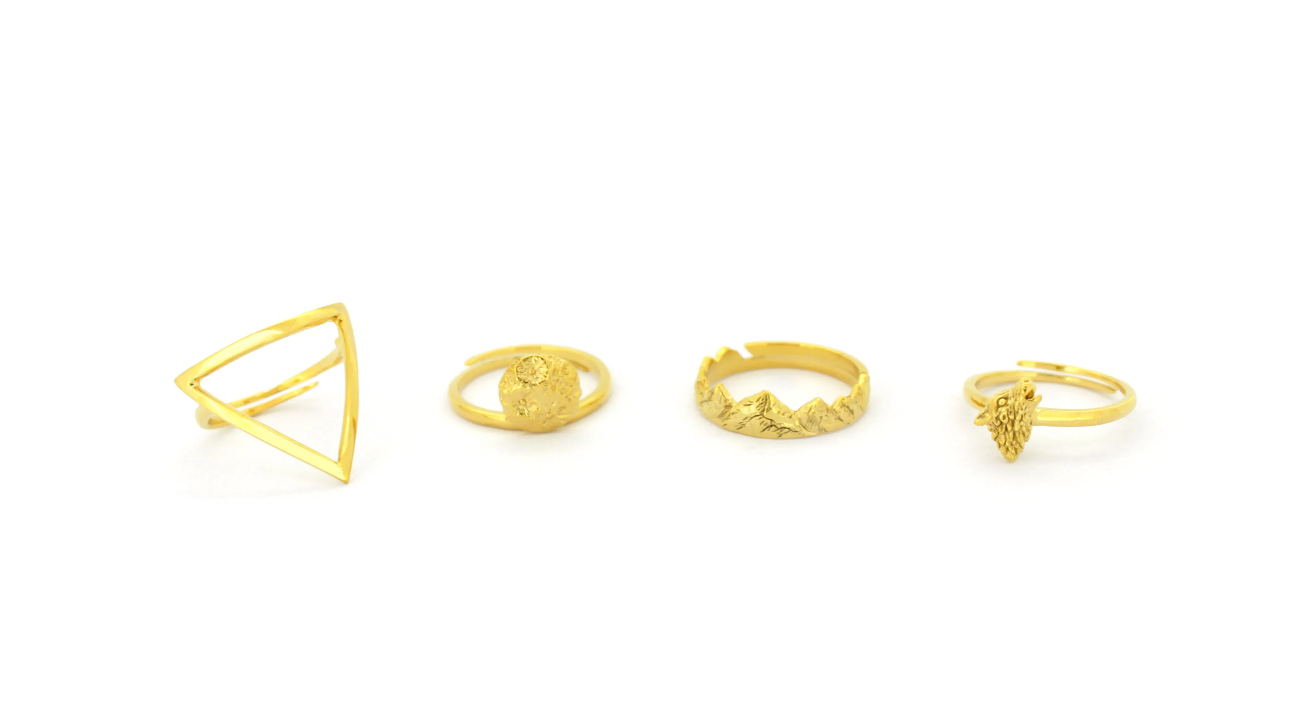 Wolf Stacking Rings Set | Treta Compound