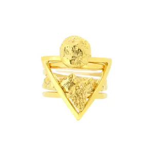 Wolf Stacking Rings Set | Treta Compound