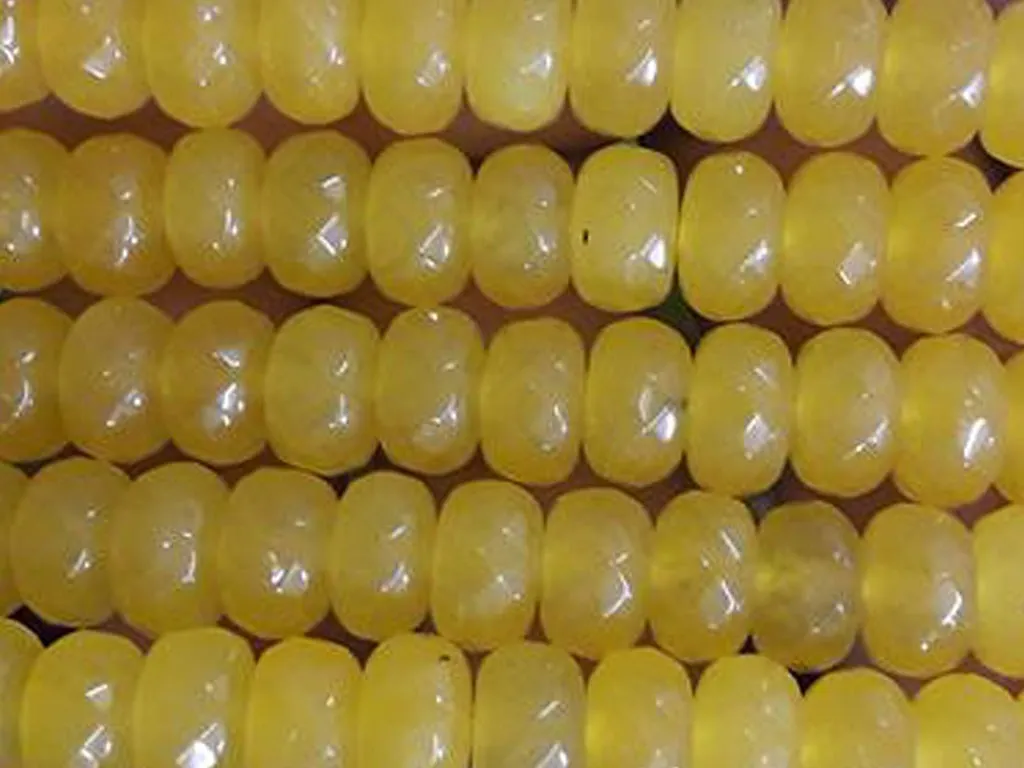 Yellow Tyre Agate Stones