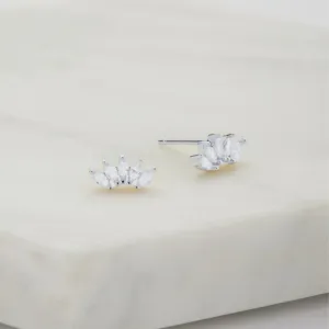 Zafino | Isabella Stud Earring - Silver