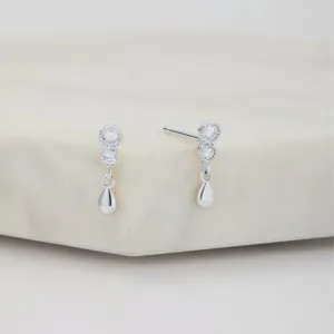Zafino | Jasmine Stud Earring - Silver